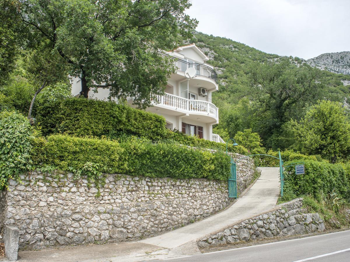 Apartments Villa Radonic Donji Morinj Buitenkant foto
